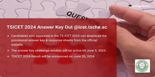 TS ICET 2024 Answer Key Released @icet.tsche.ac.in; Get Direct Link Here